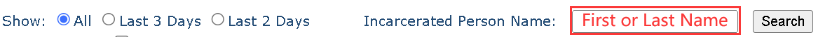 Inyo County Inmate Search