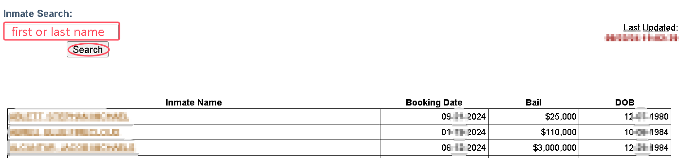 Shasta County Inmate Search